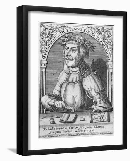 Ulrich Von Hutten-Theodor de Bry-Framed Art Print