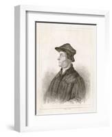 Ulrich Zwingli Swiss Religious Reformer-Henri Meyer-Framed Art Print