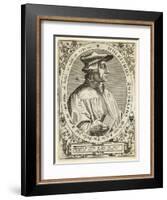 Ulrich Zwingli Swiss Religious Reformer-Theodor de Bry-Framed Art Print