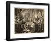 Ulrich Zwinglir in October 1529 Controversy with Martin Luther at Marburg-null-Framed Art Print