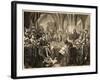 Ulrich Zwinglir in October 1529 Controversy with Martin Luther at Marburg-null-Framed Art Print