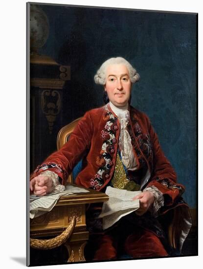 Ulrik Scheffer (1716-179), 1763-Alexander Roslin-Mounted Giclee Print