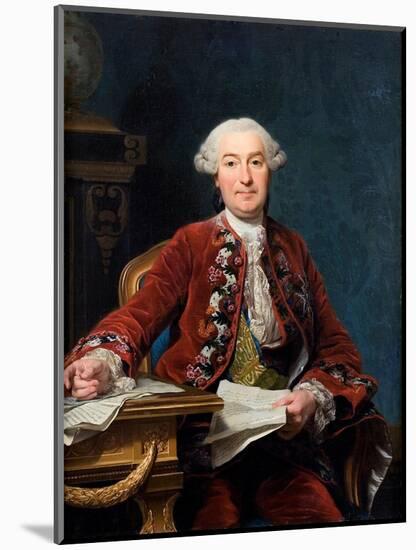 Ulrik Scheffer (1716-179), 1763-Alexander Roslin-Mounted Giclee Print