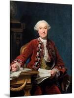 Ulrik Scheffer (1716-179), 1763-Alexander Roslin-Mounted Giclee Print