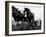 Ulster Clydesdale Pulling a Plough, July 1983-null-Framed Premium Photographic Print
