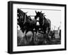 Ulster Clydesdale Pulling a Plough, July 1983-null-Framed Photographic Print
