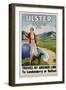 Ulster Invites Travel by Anchor Line Poster-null-Framed Giclee Print