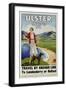 Ulster Invites Travel by Anchor Line Poster-null-Framed Giclee Print