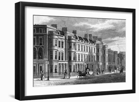 Ulster Terrace-Thomas H Shepherd-Framed Art Print