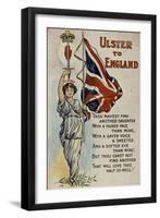 Ulster to England-null-Framed Giclee Print