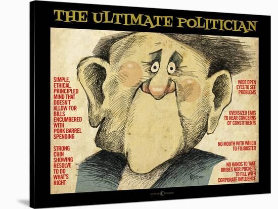 Ultimate Politician-Tim Nyberg-Stretched Canvas