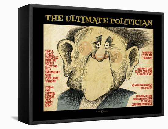 Ultimate Politician-Tim Nyberg-Framed Stretched Canvas
