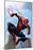 Ultimate Spider-Man No.156 Cover: Spider-Man Jumping-Mark Bagley-Mounted Poster