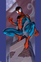 Ultimate Spider-Man No.56 Cover: Spider-Man-Mark Bagley-Lamina Framed Poster