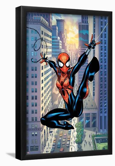 Ultimate Spider-Man Style Guide: Spider-Girl-null-Framed Poster