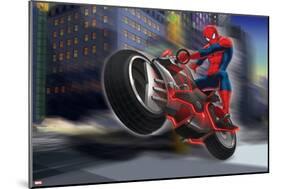 Ultimate SpiderMan - Situational Art-null-Mounted Poster