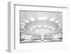 Ultra Modern Black and White Public Subway Station-telesniuk-Framed Photographic Print