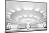 Ultra Modern Black and White Public Subway Station-telesniuk-Mounted Photographic Print