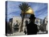 Ultra-Orthodox Jewish Man in the Al Aqsa Mosque Compound, known to Jews as the Temple Mount-null-Stretched Canvas