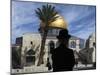 Ultra-Orthodox Jewish Man in the Al Aqsa Mosque Compound, known to Jews as the Temple Mount-null-Mounted Photographic Print