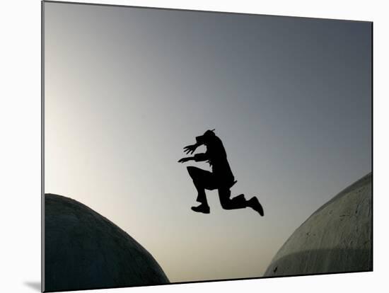 Ultra-Orthodox Jewish Man on Top of Grave of Rabbi Shimon Bar Yochai, Lag Ba-Omer Celebrations-null-Mounted Photographic Print