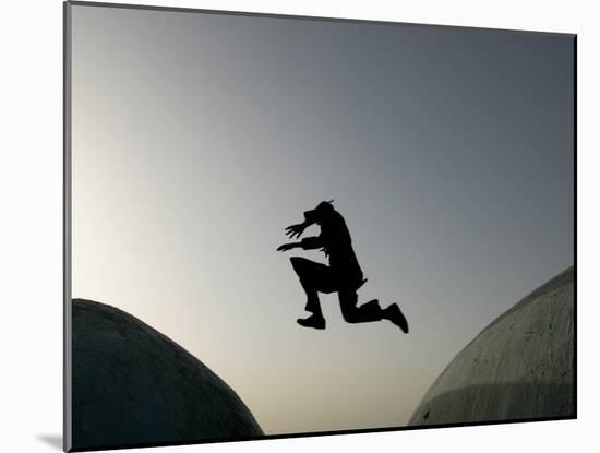 Ultra-Orthodox Jewish Man on Top of Grave of Rabbi Shimon Bar Yochai, Lag Ba-Omer Celebrations-null-Mounted Photographic Print