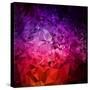 Ultra Violet Diamond Rainbow-Dominique Vari-Stretched Canvas