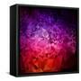 Ultra Violet Diamond Rainbow-Dominique Vari-Framed Stretched Canvas