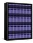 Ultra Violet Plaid 01-LightBoxJournal-Framed Stretched Canvas