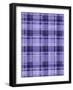 Ultra Violet Plaid 03-LightBoxJournal-Framed Giclee Print