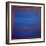 Ultramarine, 2001 Abstract Blue-Lee Campbell-Framed Giclee Print