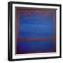 Ultramarine, 2001 Abstract Blue-Lee Campbell-Framed Giclee Print