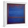 Ultramarine, 2001 Abstract Blue-Lee Campbell-Framed Giclee Print