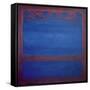 Ultramarine, 2001 Abstract Blue-Lee Campbell-Framed Stretched Canvas