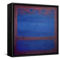 Ultramarine, 2001 Abstract Blue-Lee Campbell-Framed Stretched Canvas