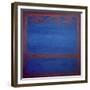 Ultramarine, 2001 Abstract Blue-Lee Campbell-Framed Giclee Print