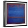 Ultramarine, 2001 Abstract Blue-Lee Campbell-Framed Giclee Print