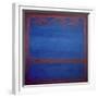 Ultramarine, 2001 Abstract Blue-Lee Campbell-Framed Giclee Print