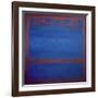 Ultramarine, 2001 Abstract Blue-Lee Campbell-Framed Giclee Print