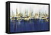 Ultramarine Horizon-Isabelle Z-Framed Stretched Canvas