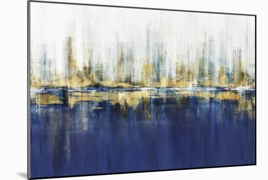 Ultramarine Horizon-Isabelle Z-Mounted Art Print