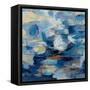 Ultramarine Waves I-Silvia Vassileva-Framed Stretched Canvas