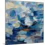 Ultramarine Waves I-Silvia Vassileva-Mounted Art Print