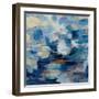 Ultramarine Waves I-Silvia Vassileva-Framed Art Print