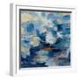 Ultramarine Waves I-Silvia Vassileva-Framed Art Print