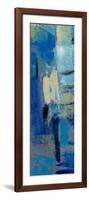 Ultramarine Waves III Panel I-Silvia Vassileva-Framed Art Print