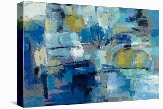 Ultramarine Waves III-Silvia Vassileva-Stretched Canvas