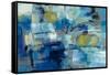 Ultramarine Waves III-Silvia Vassileva-Framed Stretched Canvas