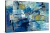 Ultramarine Waves III-Silvia Vassileva-Stretched Canvas