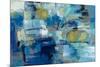 Ultramarine Waves III-Silvia Vassileva-Mounted Art Print